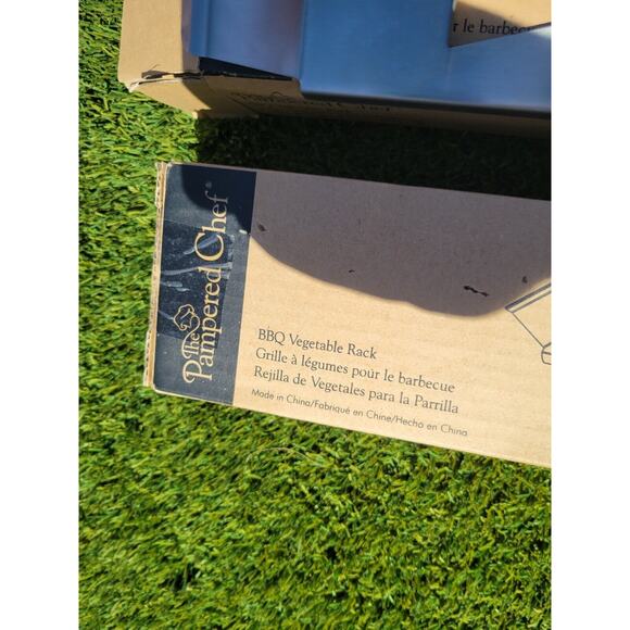 Pampered Chef BBQ Vegetable Rack 2712 New In Box (Quantity Of 1) - Picture 6 of 8